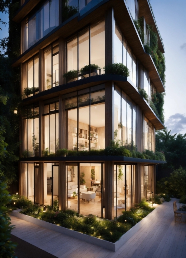 Plant, Building, Property, Window, Urban Design, Fixture