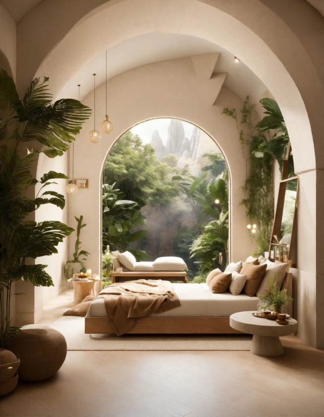 Plant, Houseplant, Building, Comfort, Interior Design, Living Room