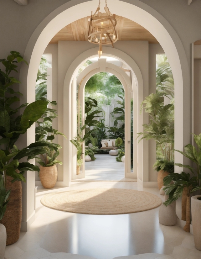 Plant, Property, White, Houseplant, Flowerpot, Interior Design