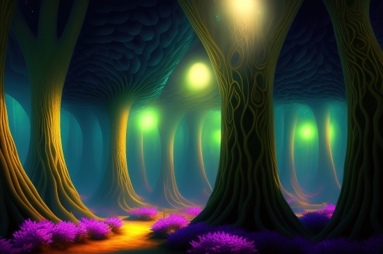 Plasma, Fractal, Digital, Art, Design, Light