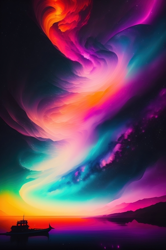 Plasma, Fractal, Digital, Fantasy, Space, Art