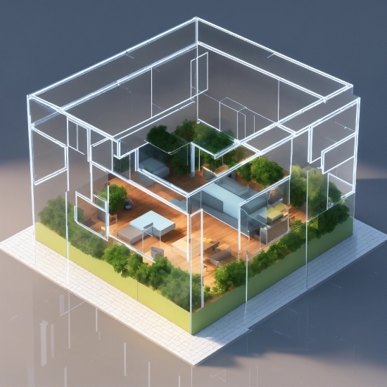 Polar Bear Stock Footage, Property, Plant, Building, Rectangle, Architecture