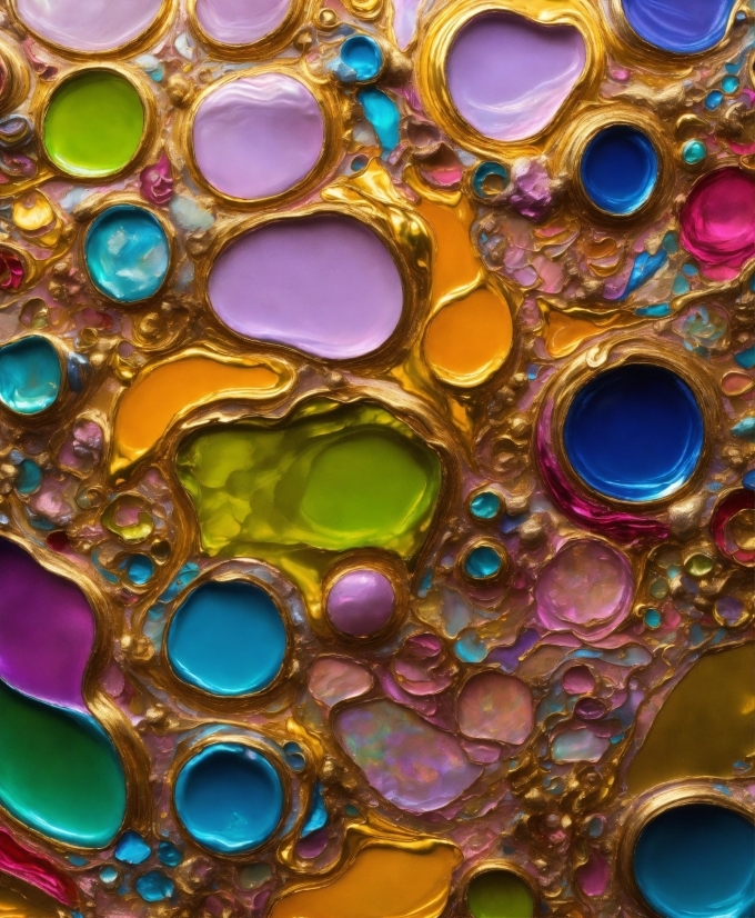 Power Point Slide Background, Colorfulness, Light, Purple, Organism, Art