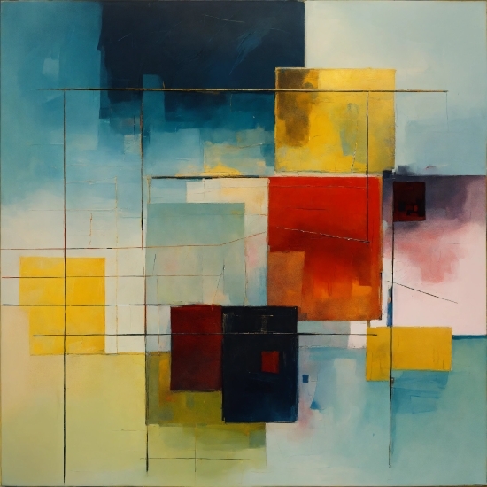 Pre Keyed Footage, Colorfulness, Art Paint, Paint, Rectangle, Art
