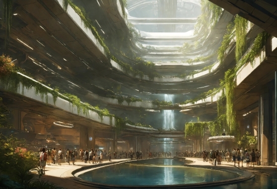 Premiere Pro Editing, Water, Plant, Light, Building, Lighting