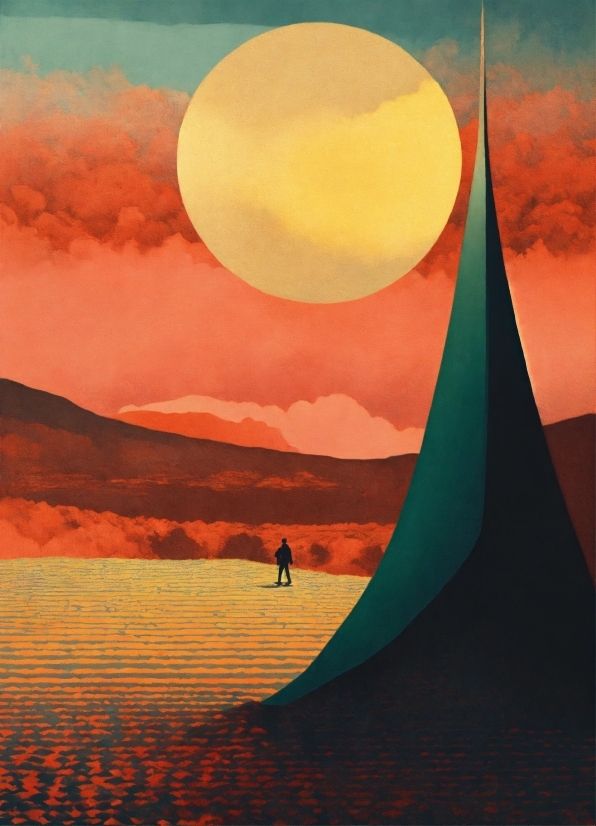 Public Domain Video Download, Sunset, Sun, Sky, Landscape, Sunrise