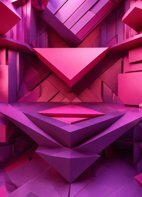 Purple, Automotive Design, Architecture, Pink, Violet, Triangle