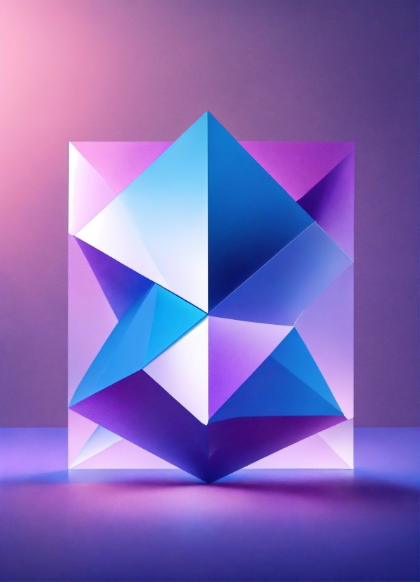 Purple, Triangle, Violet, Art, Symmetry, Creative Arts
