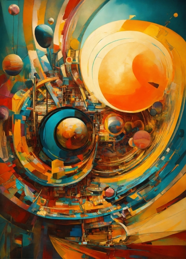 Raw Stock Footage Free, Light, Paint, Art, Circle, Painting