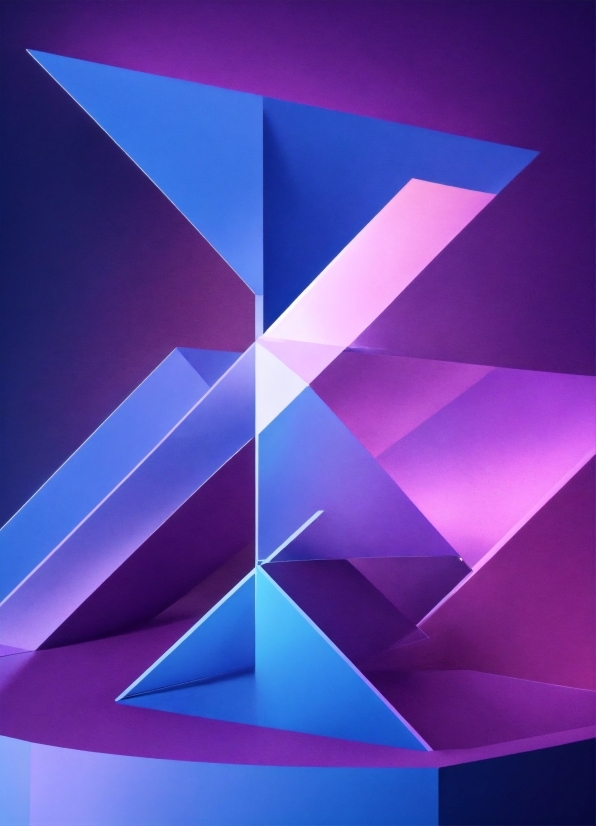 Rectangle, Purple, Triangle, Violet, Font, Art
