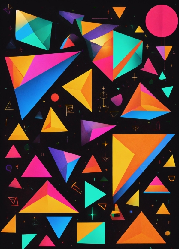 Rectangle, Triangle, Font, Symmetry, Creative Arts, Pattern