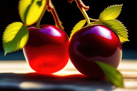 Red Delicious, Delicious, Eating Apple, Cherry, Fruit, Apple