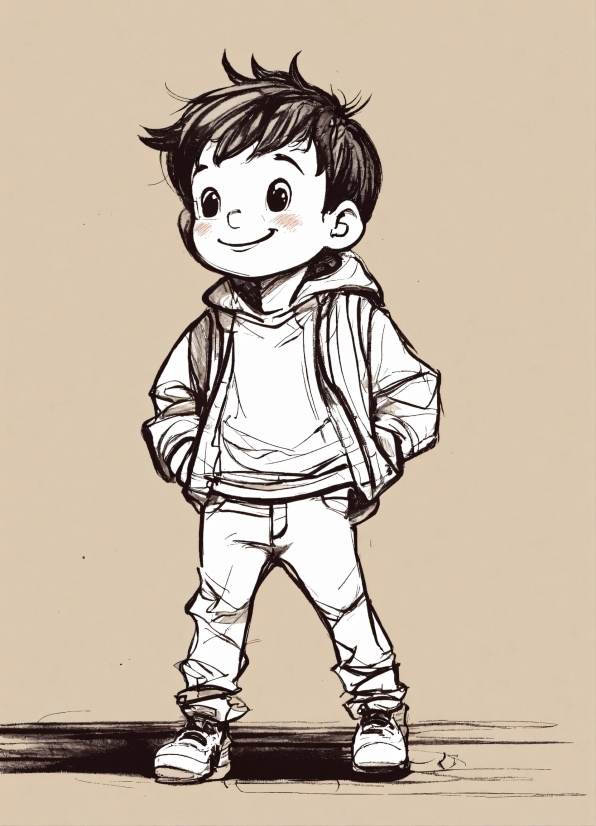 Royalty Free Footage For Commercial Use, Drawing, Sketch, Cartoon, Haircut, Amulet