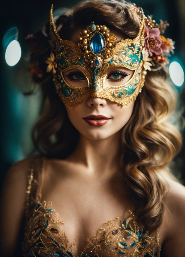 Royalty Free Videos Without Watermark, Mask, Make, Face, Fashion, Portrait