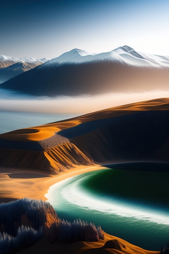 Sand, Dune, Soil, Earth, Sky, Sunset