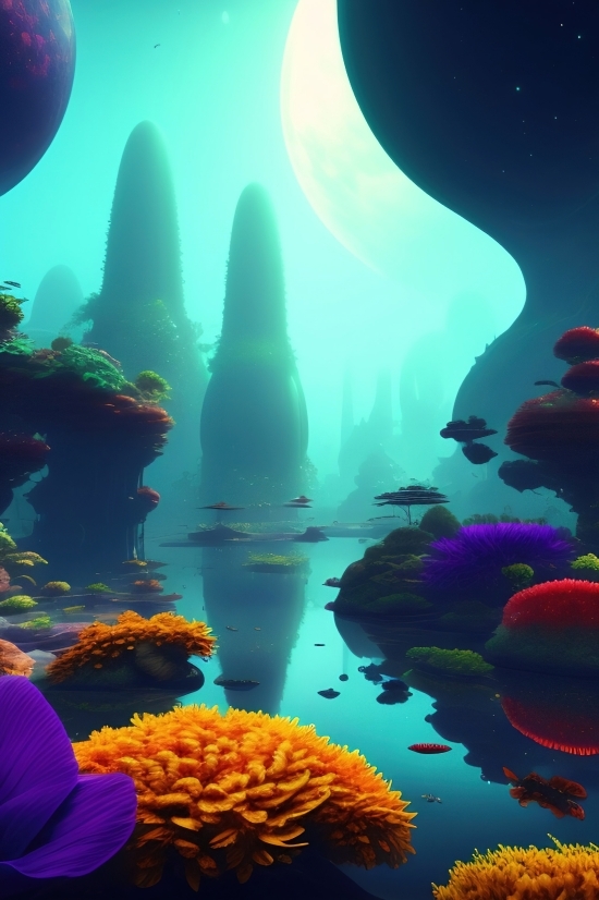 Sea, Underwater, Aquarium, Fish, Coral, Reef