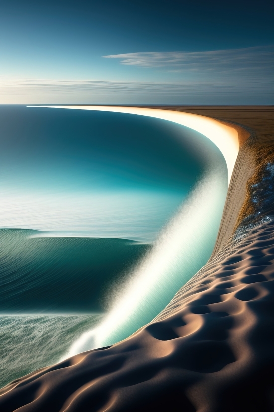 Sea, Wallpaper, Wave, Ocean, Light, Water