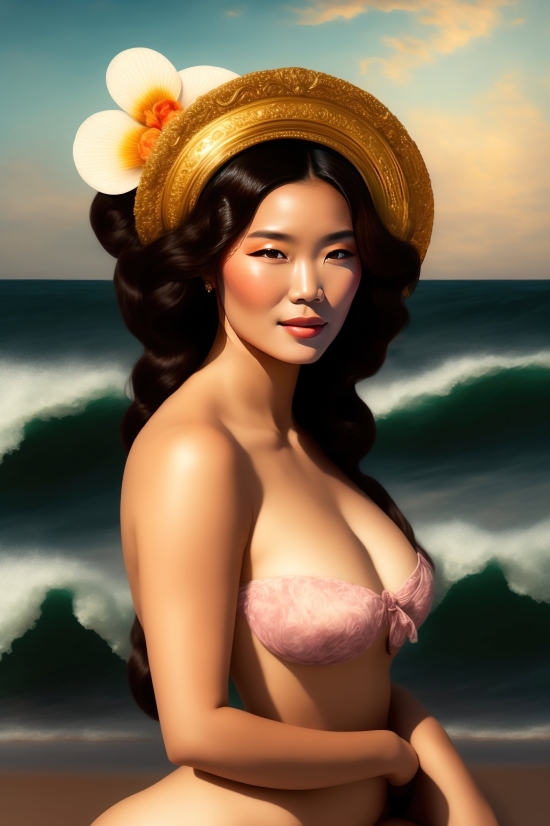 Sexy, Make, Model, Fashion, Portrait, Face