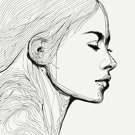 Sketch, Drawing, Art, Design, Silhouette, Wave