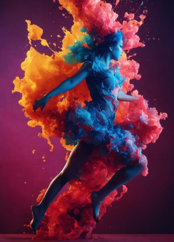Skiing Stock Footage, Plant, Organism, Gesture, Paint, Art