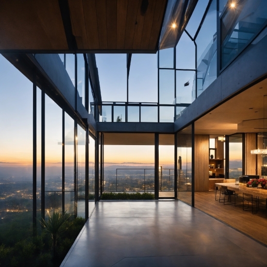 Sky, Building, Property, Plant, Window, Interior Design