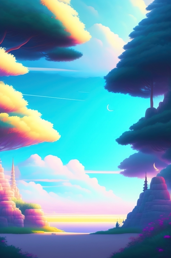 Sky, Light, Color, Bright, Space, Planet