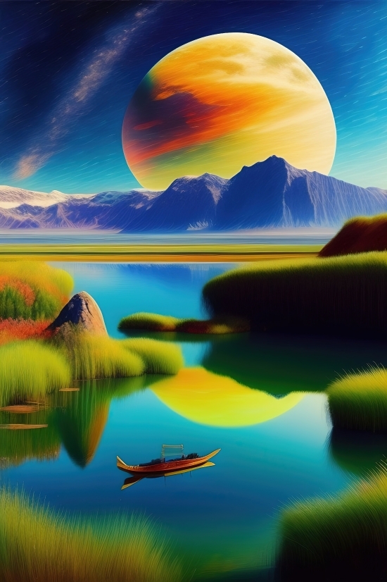 Sky, Sea, Sunset, Water, Landscape, Ocean