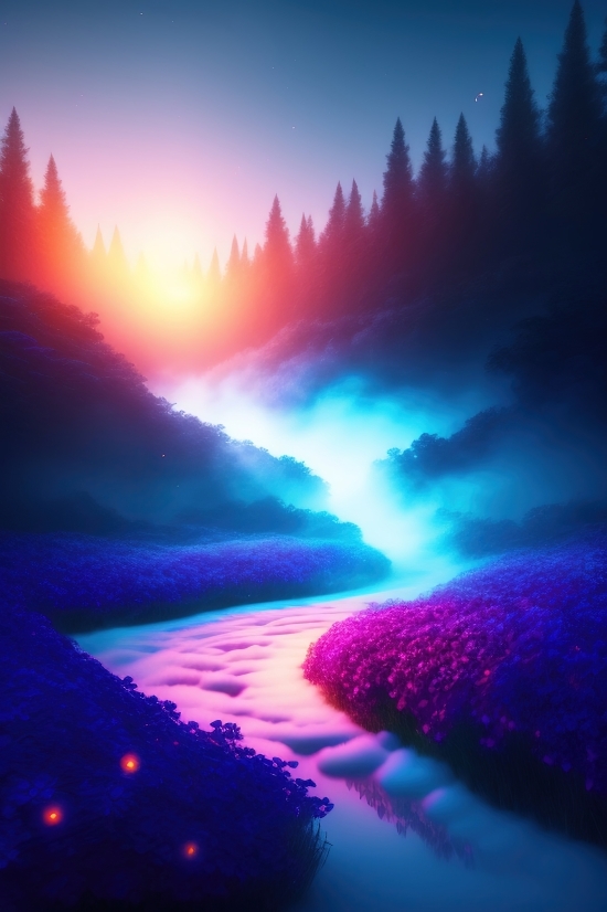 Sky, Sun, Landscape, Horizon, Weather, Sunset