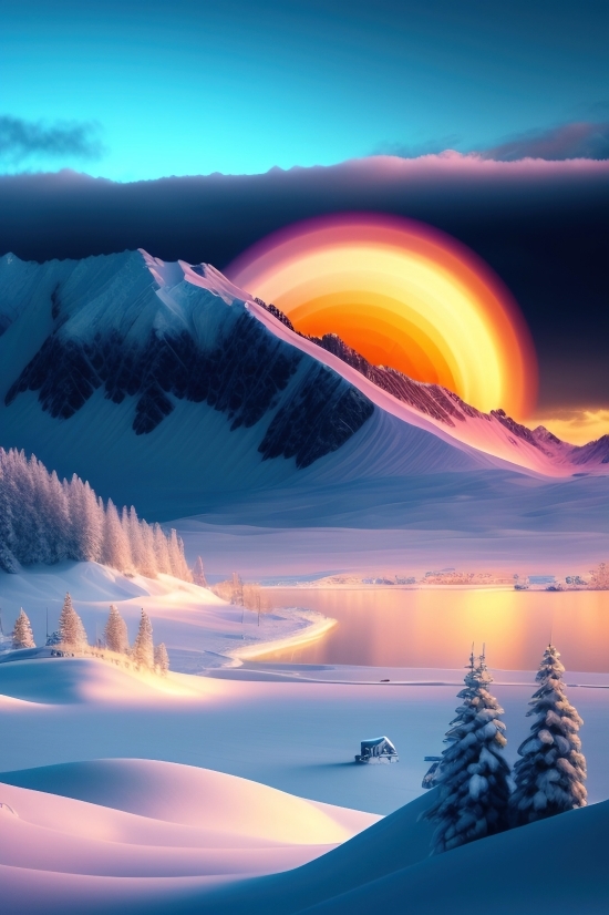 Sky, Sun, Planet, Landscape, Light, Clouds