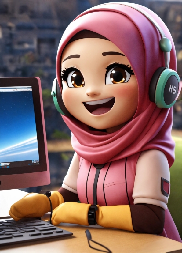 Smile, Computer, Personal Computer, Product, Output Device, Computer Keyboard