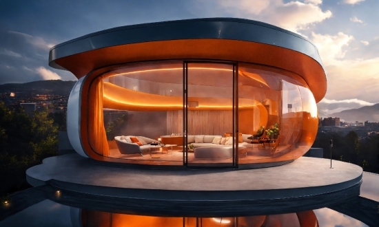 Sony Vegas Pro 17, Sky, Cloud, Orange, Wood, Leisure