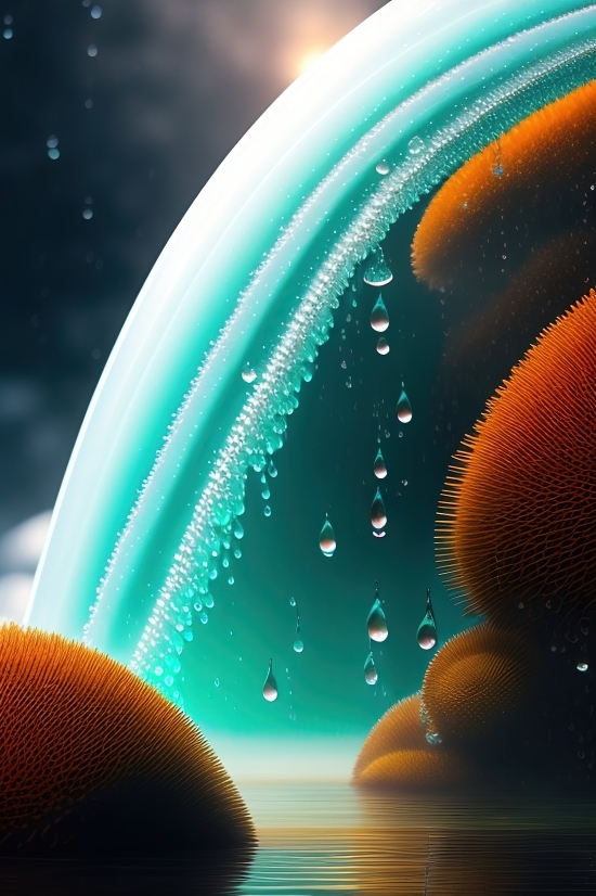 Space, Dots, Screen, Light, Kiwi, Design