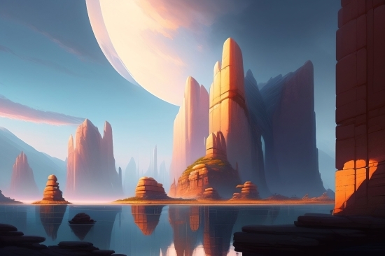 Space Shuttle, Spacecraft, Craft, Satellite, Vehicle, City