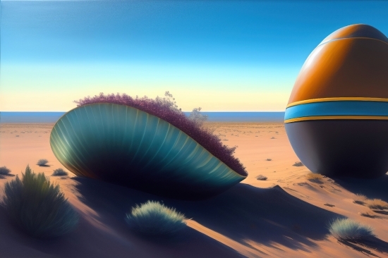 Spaghetti Image Ai, Spaghetti Image Ai, Sky, Sun, Balloon, Sea