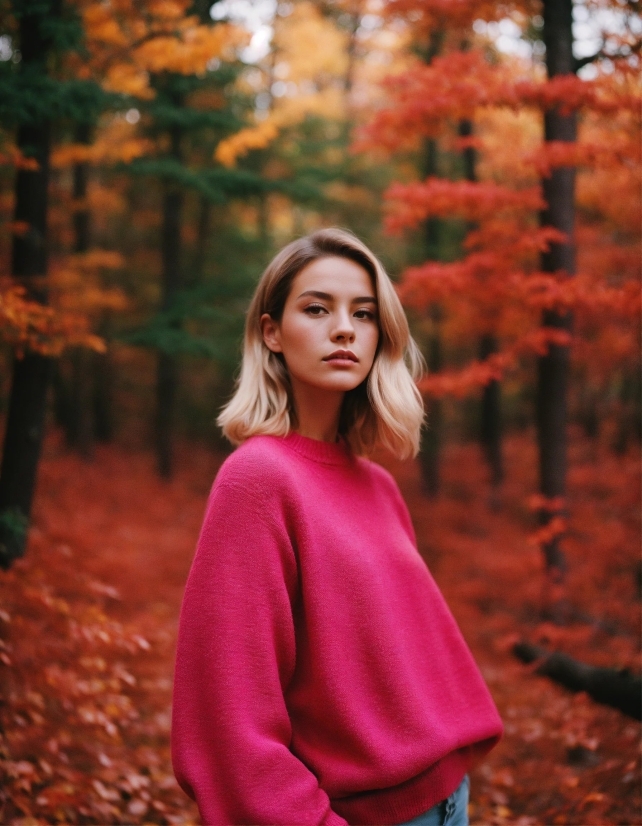 Stalker Stock Footage, Happy, Portrait, Pretty, Attractive, Person