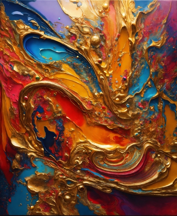 Stock Footage, Liquid, Fluid, Organism, Art Paint, Paint