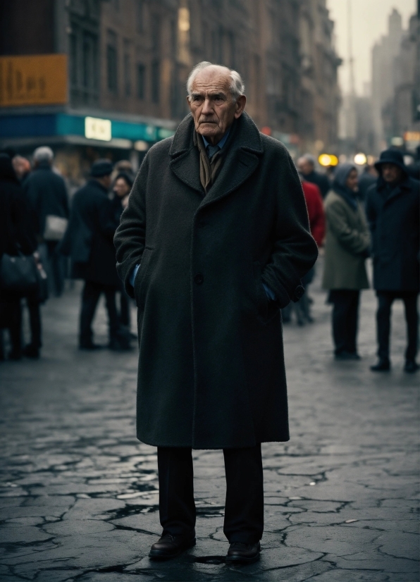 Suit, Trench Coat, Businessman, Coat, Raincoat, Man