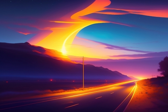 Sun, Lightning, Light, Star, Sky, Design