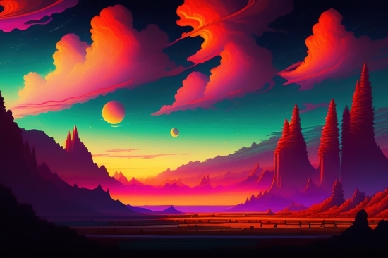 Sun, Sky, Island, Star, Celestial Body, Light
