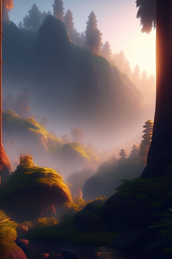 Sun, Star, Celestial Body, Sunset, Sky, Landscape
