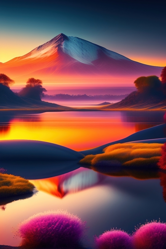 Sun, Star, Sunset, Celestial Body, Sky, Landscape