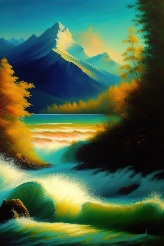 Sun, Sunset, Sky, Landscape, Sea, Horizon