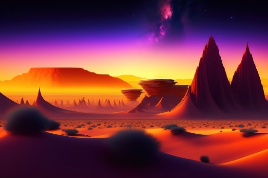 Sun, Sunset, Star, Celestial Body, Sunrise, Landscape