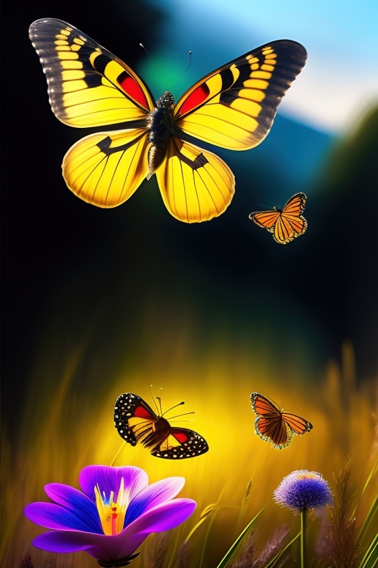 Sunflower, Flower, Yellow, Plant, Summer, Floral