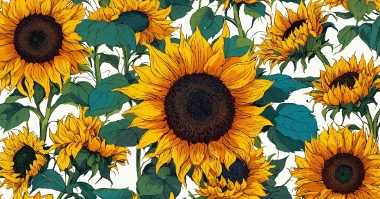 Sunflower, Flower, Yellow, Summer, Field, Agriculture