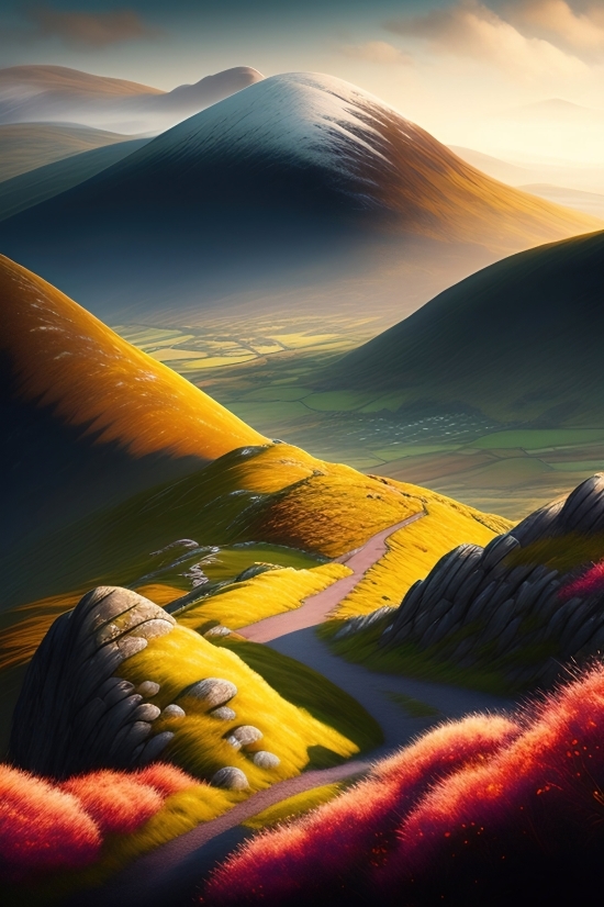 Sunset, Sun, Sky, Landscape, Sunrise, Travel