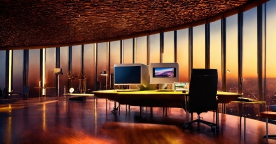 Table, Television, Interior Design, Architecture, Entertainment, Desk