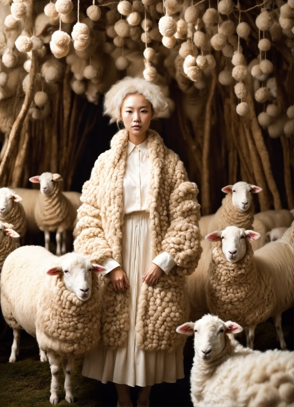Tape Recorder Stock Footage, Simpleton, Statue, Sculpture, Sheep, Religion