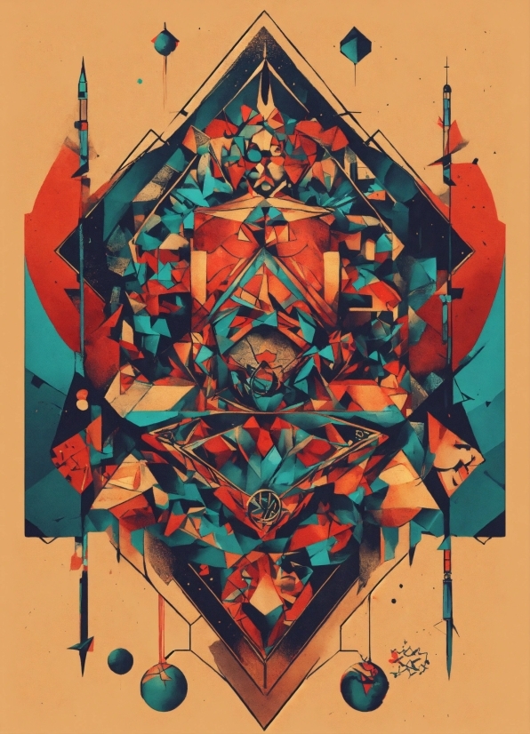 Textile, Triangle, Creative Arts, Art, Symmetry, Pattern