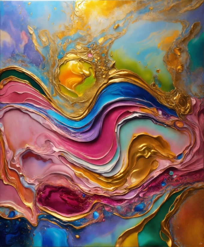 Thumbs Up Stock Video, Liquid, Art Paint, Azure, Fluid, Organism